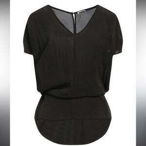 American Vintage black Silk Blouse